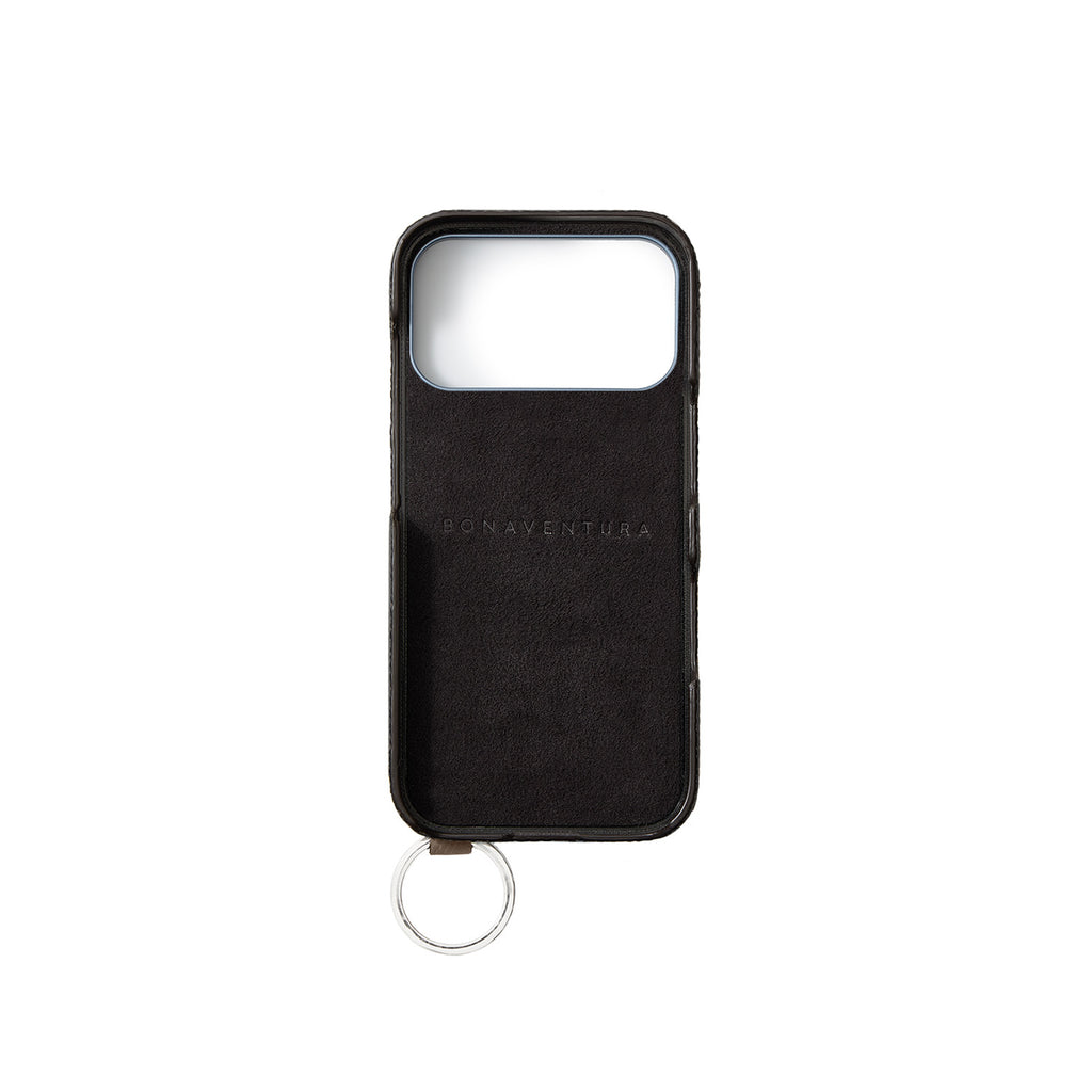 BONAVENTURA IPhone17ProMax ケース BLACK Backcover with handle (iPhone 17 Pro Max) – BONAVENTURA US