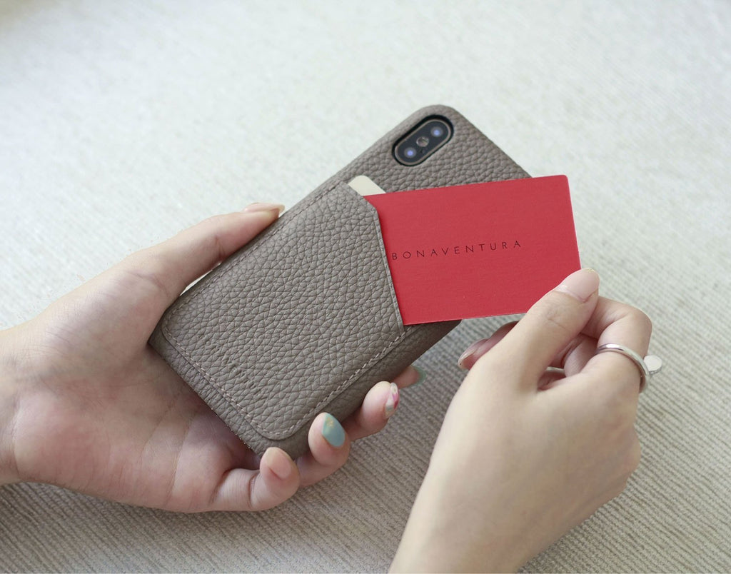 BONAVENTURA iPhone SE / 8 / 7 / 6s / 6対応 iPhone SE / 8 / 7 / 6s / 6) バックカバーケース シュリンクレザー