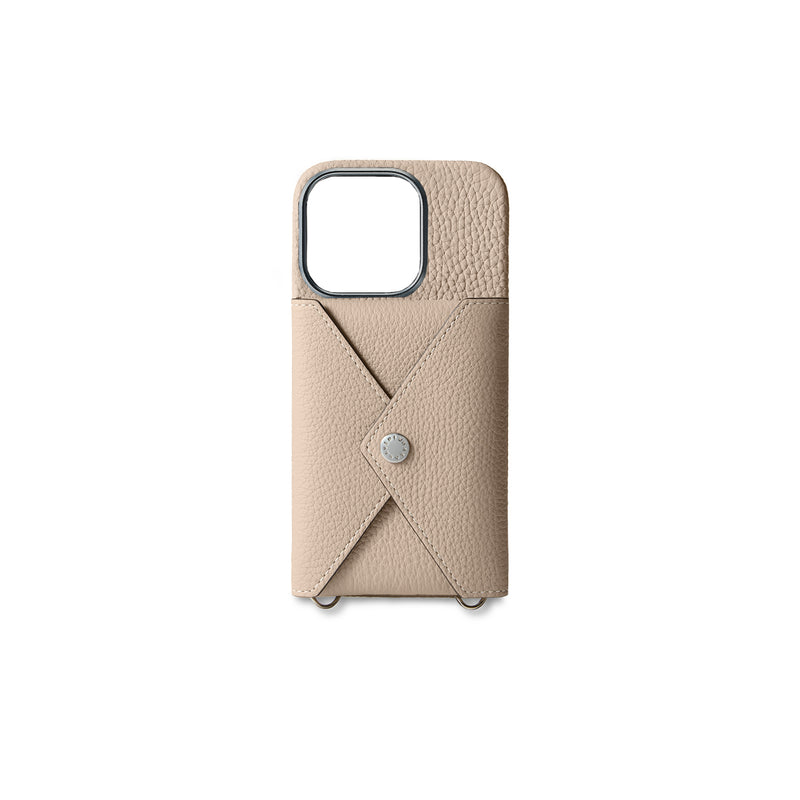 Back Cover Case with snap button (iPhone 16 Pro)