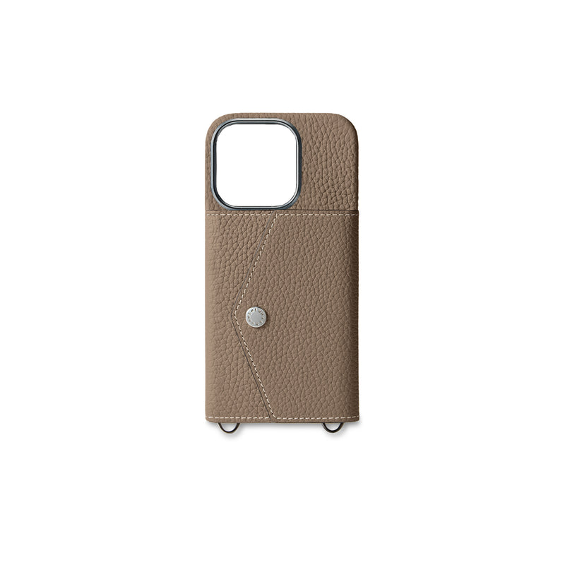 Back Cover Case with snap button (iPhone 16 Pro)