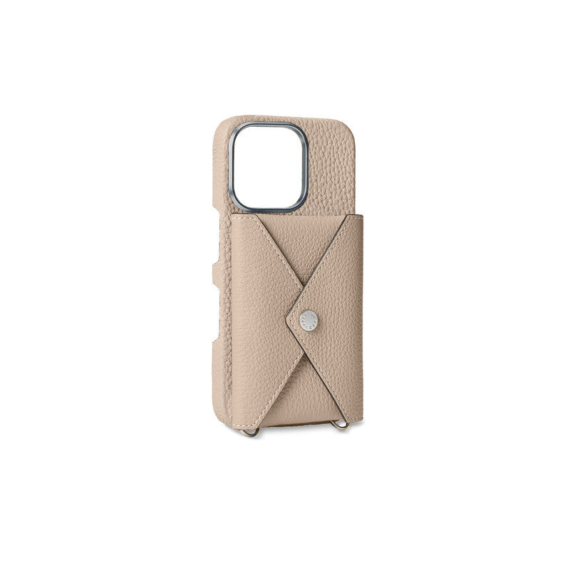 Back Cover Case with snap button (iPhone 16 Pro)