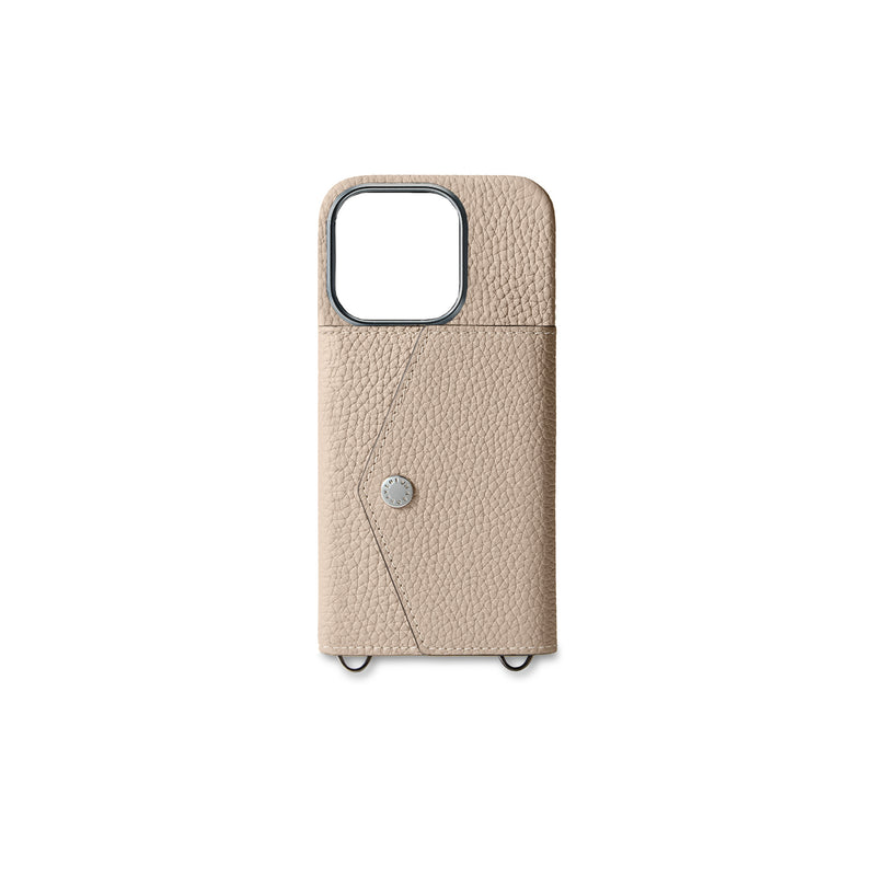 Back Cover Case with snap button (iPhone 16 Pro)