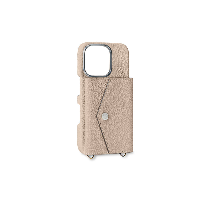 Back Cover Case with snap button (iPhone 16 Pro)