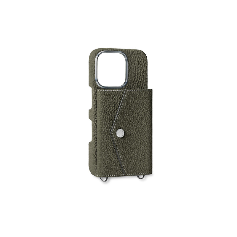 Back Cover Case with snap button (iPhone 16 Pro)