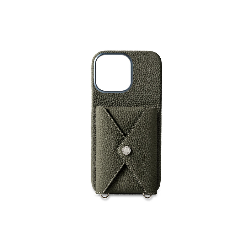 Back Cover Case with snap button (iPhone 16 Pro Max)