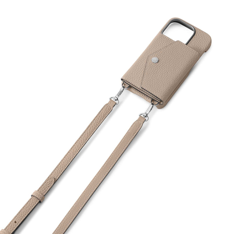 Adjustable Shoulder Strap with Silver hardware