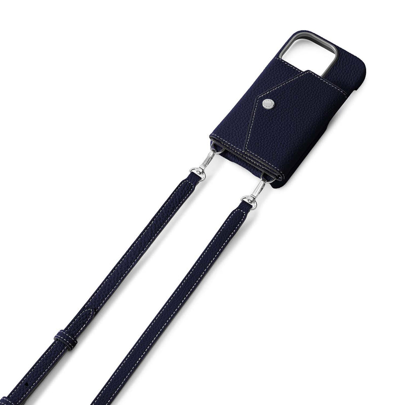 Adjustable Shoulder Strap with Silver hardware