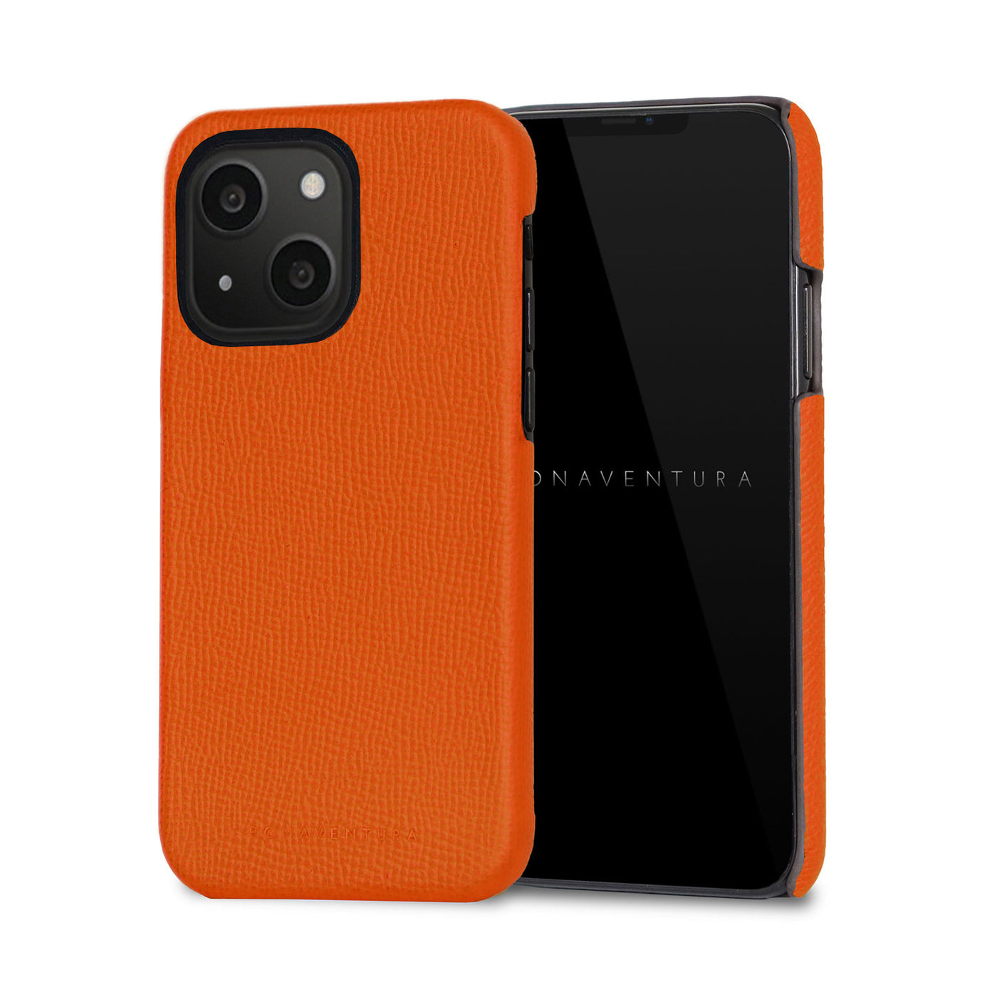 iPhone 13 Pro) バックカバーケース シュリンクレザー