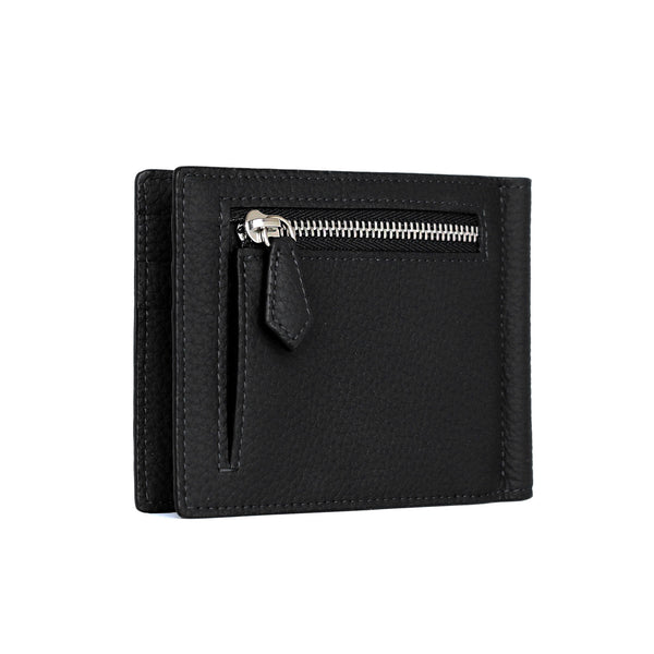 Bi-fold Bill Clip With Coin Pocket